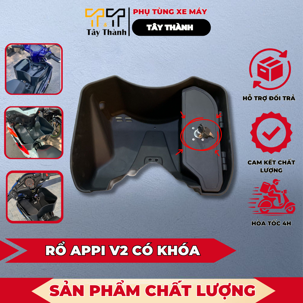 Rổ giữa appi V1 Rổ giữa appi V2 Winner V1/Winner X/Ex135/Ex150 /Ex155/Wave/Sirius Chất Lượng