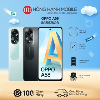 Điện Thoại Oppo A58 8GB/128GB - Hàng Chính Hãng