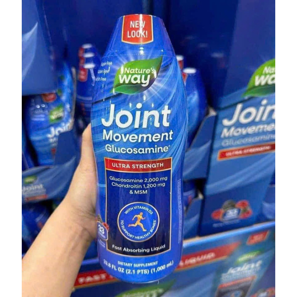 Glucosamin nước Nature’s Way Joint movement 1000ml - mẫu mới