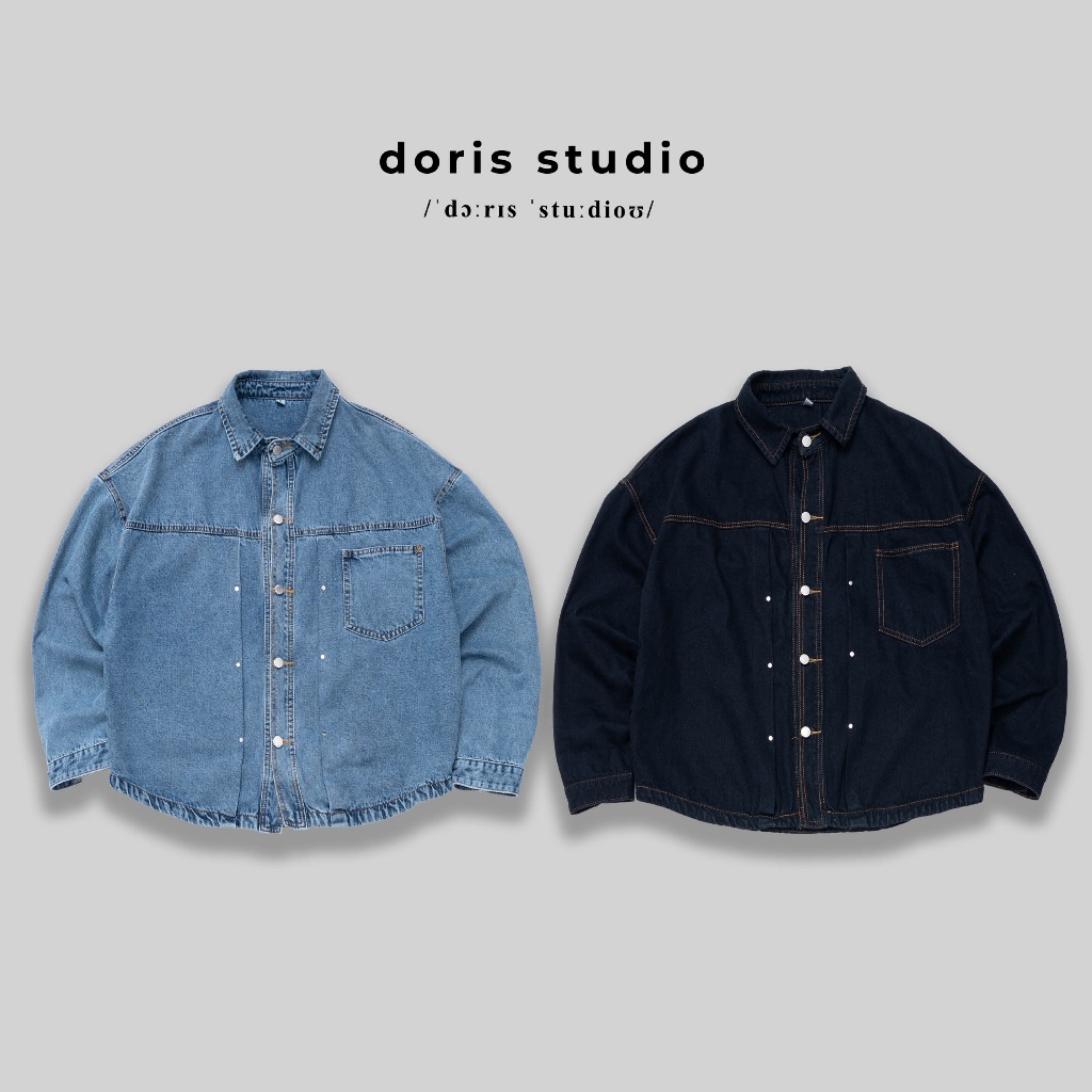 Khoác DORIS BASIC DENIM JACKET / Doris / form unisex