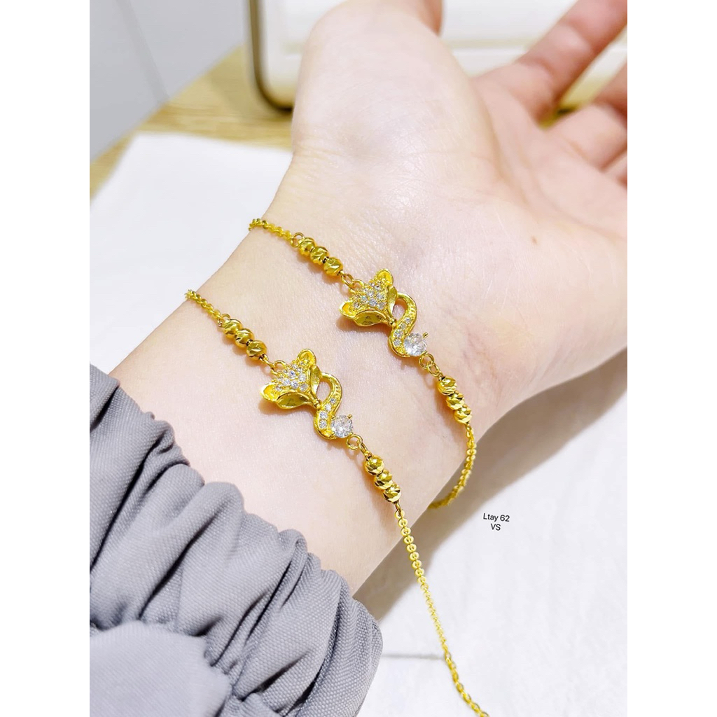 lắc tay hồ ly hàng thiết kế