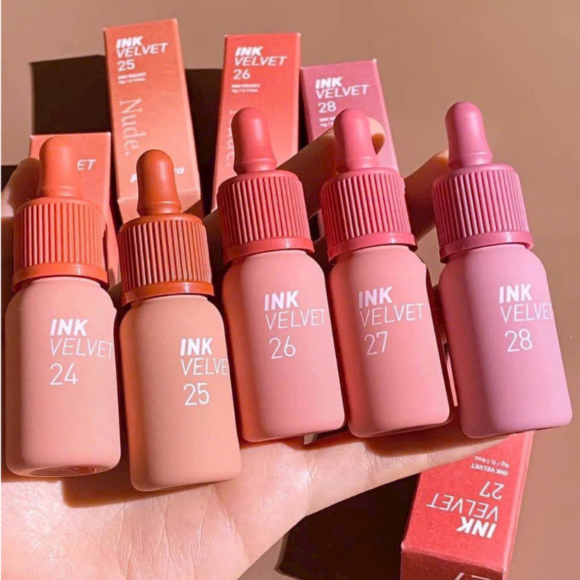 Son Kem Lì Peripera Ink Velvet Lip Tint Màu 30 Classic Nude Nâu Nude Cổ Điển