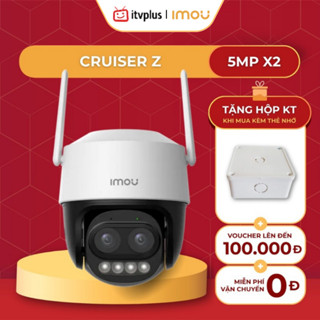 Camera Ngoài Trời IMOU Cruiser Z 5MP - Ống kính kép, Zoom xa 12x - IPC-S7DP-5M0WEZ