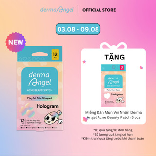 Miếng Dán Mụn Hologram Dễ Thương Derma Angel Acne Beauty Patch - Perfect Coverage