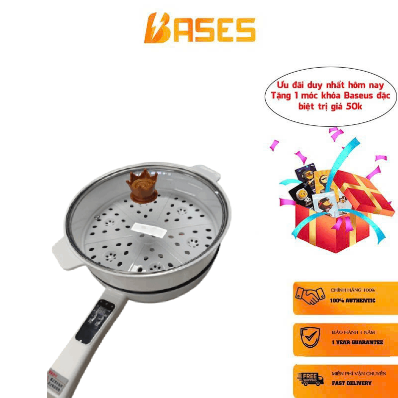 Chảo Điện Đa Năng 2 tầng 5L (hàng nội địa Trung)