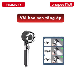 Vòi Hoa Sen Tăng Áp Mạnh Chế Độ Nước Có Lõi Lọc Vệ Sinh Dễ Dàng Tiện Lợi