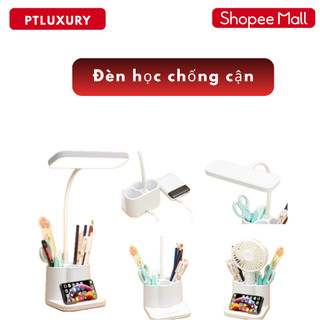  Đèn Học Để Bàn Tích Điện PTLUXURY Có Nút Cảm Ứng Kèm 3 Chế Độ Ánh Sáng Phù Hợp Bảo Vệ Mắt   HÀNG CAO CẤP   