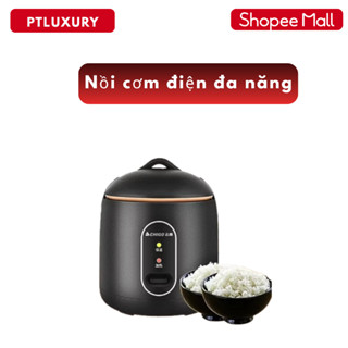 Nồi Cơm Điện Mini Dung Tích 1.2L Đa Năng, Nấu Cơm, Hầm Cháo, Hấp Xào Luộc Siêu Tiện Lợi - PTLUXURY