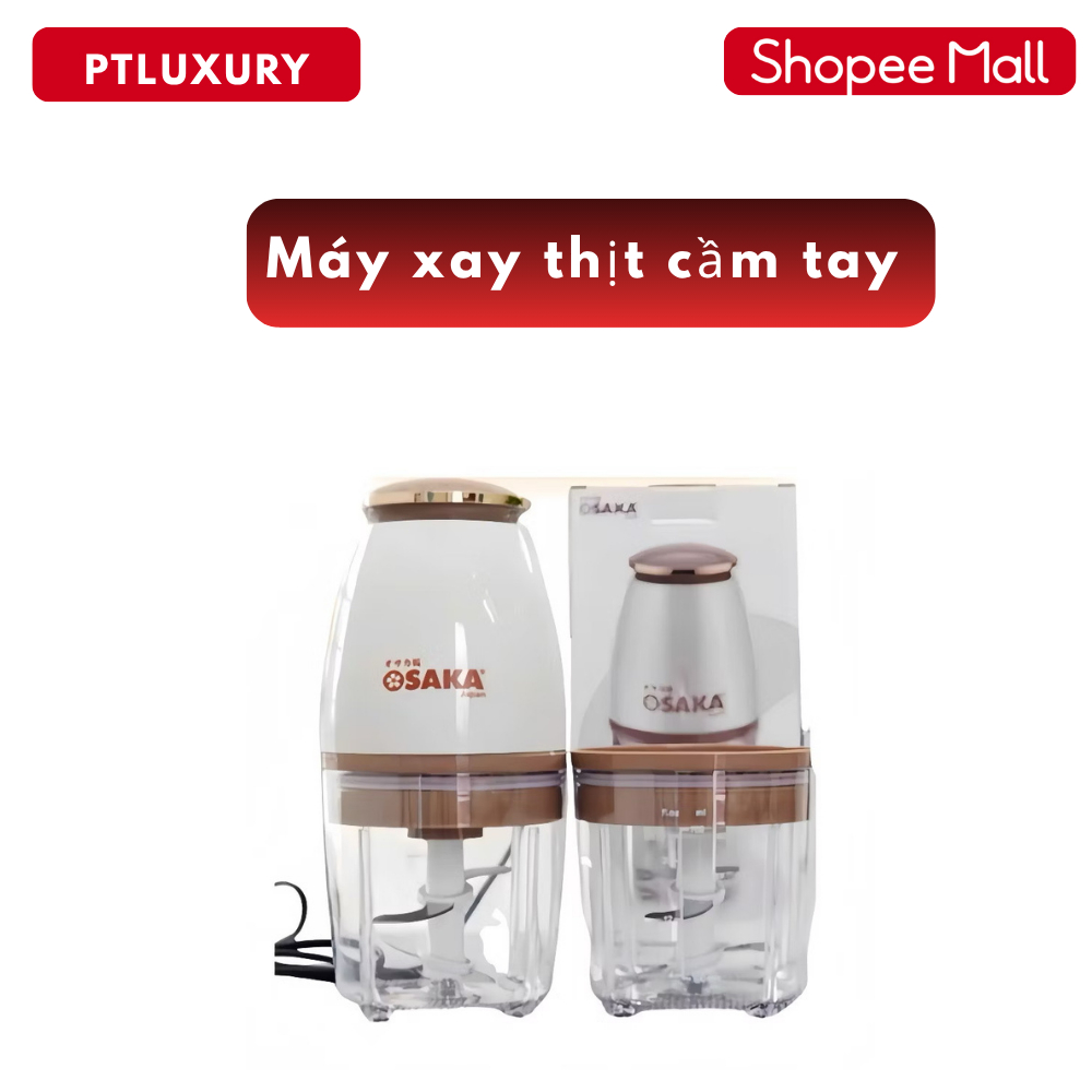 Máy Xay Thịt Cầm Tay PTLUXURY Xay Mọi Loại Thực Phẩm Cực Kỳ Tiện Lợi