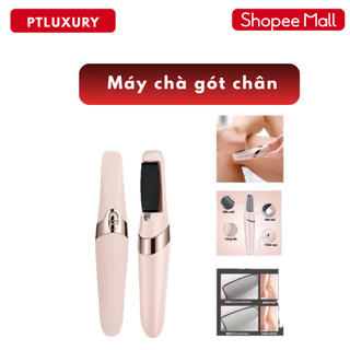  Máy Chà Gót Chân Tự Động PTLUXURY Loại Bỏ Da Chết Xoá Sạch Vết Chai Giúp Đôi Chân Mềm Mịn   HÀNG CHÍNH HÃNG   