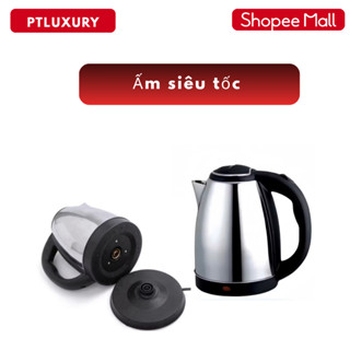 Ấm Siêu Tốc 1.8L PTLUXURY Thiết Kế Cao Cấp Sôi Nhanh Tiết Kiệm Điện [ HÀNG CHÍNH HÃNG ]