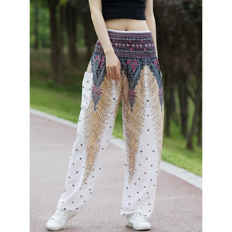 Quần Tập Yoga Nữ – Quần Thể Thao Alibaba Zumba Co Giãn Thoáng Mát Freesize