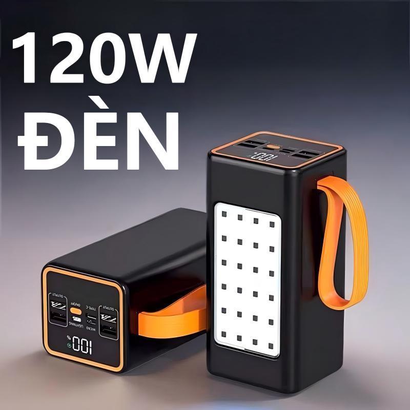 Sạc dự phòng có sạc nhanh 120W pd22.5W 90000mah 150000mah thích hợp cho phone 16 15 / 14 / 13 / 12 x