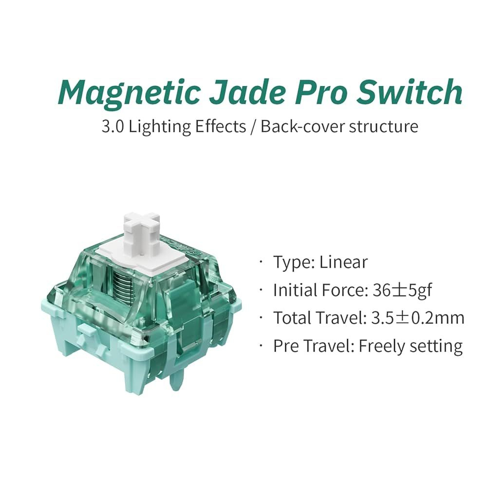 Switch bàn phím HE Gateron Magnetic Jade Pro hàng chính hãng , giá rẻ nhất thị trường