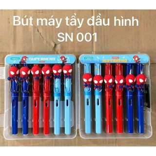 Bút Máy Xóa Được Đầu Hình Dễ Thương