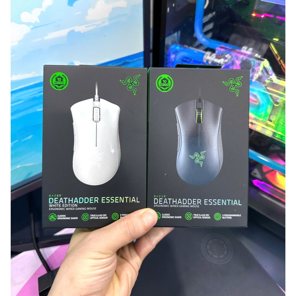 Chuột gaming Razer DeathAdder Essential - Essential with 6,400 DPI | Switch cơ , giá rẻ nhất thị trư
