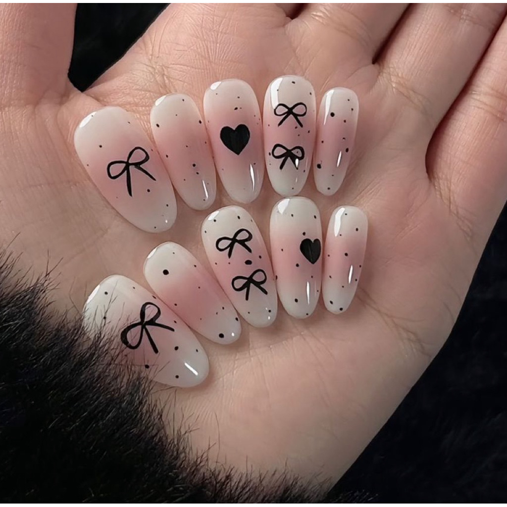 [H52] Nails box thiết kế hồng xinh