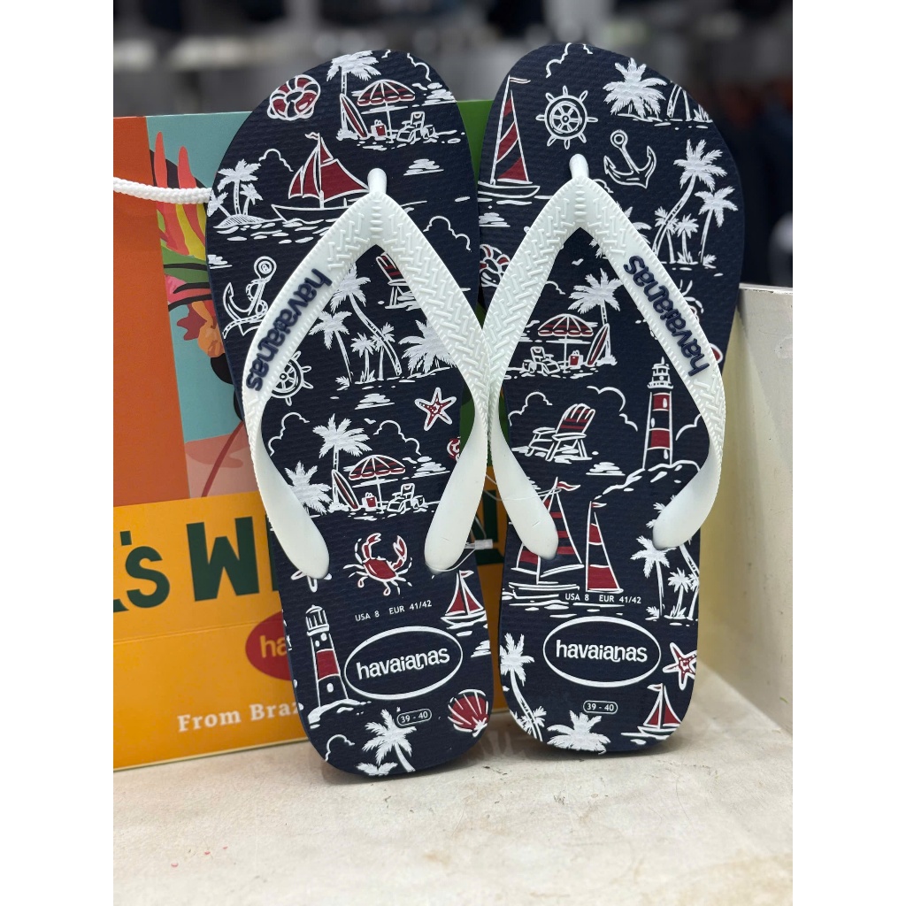 Dép Kẹp Nam Top Nautical Havaianas Chính Hãng -Dép Tông Đi Biển Nam
