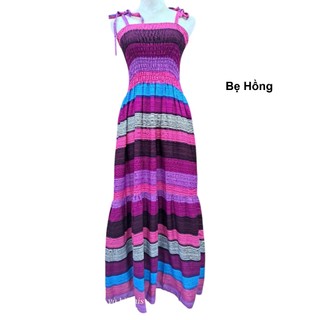 Đầm maxi cúp ngực,2 dây đuôi cá
