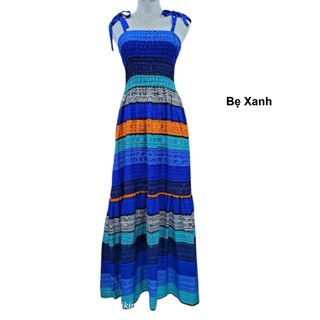 Đầm maxi cúp ngực,2 dây đuôi cá