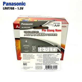 Pin AA Panasonic Alkaline 1.5V LR6T Loại Tốt Hàng Chính Hãng