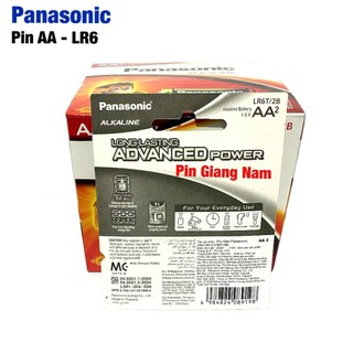 Pin AA Panasonic Alkaline 1.5V LR6T Loại Tốt Hàng Chính Hãng