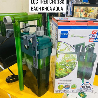 Máy lọc ODYSSEA CFS-130 – dạng treo tiện lợi, lọc nước trong nhanh, dùng cho bể thủy sinh nhỏ