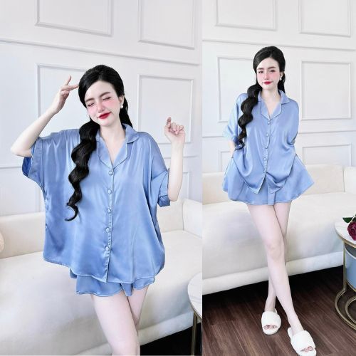 Đồ Ngủ Nữ Tay Cánh Dơi MIKY, Đồ Ngủ Bigsize lụa Latin cao cấp mềm mại xinh xắn  dethuong < 80KG | BigBuy360 - bigbuy360.vn