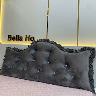 Gối Tựa Đầu Giường Loại Đẹp May Bèo  , Gối Đầu Giường đủ kích thước từ 1.2m đến 2.2m