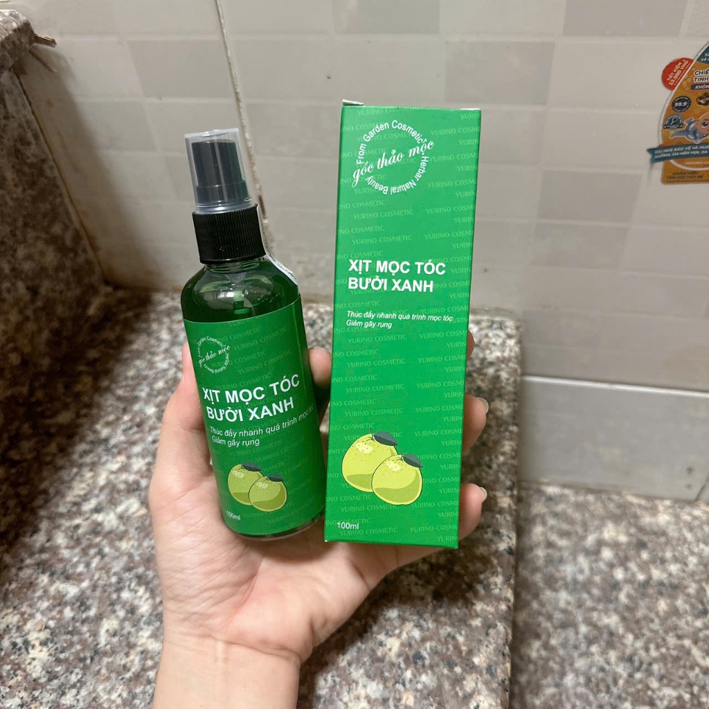 Xịt dưỡng mọc tóc Bưởi Xanh 100ml