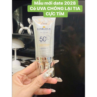 Kem chống nắng Zikii nâng tone da mặt kem dưỡng trắng 50+ bảo vệ da mặt khỏi các tia UVA UVB cấp ẩm an toàn cho da 