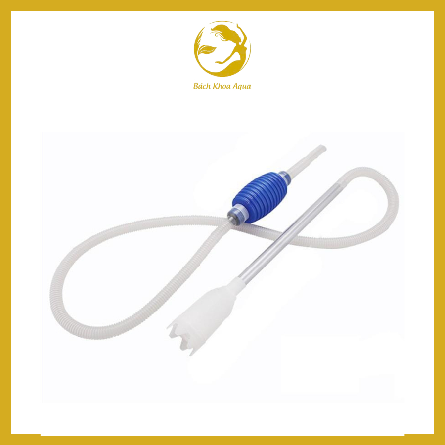 Bơm tay mini không van – Dụng cụ vệ sinh bể cá cảnh, thay nước thủ công, giá rẻ, dễ thao tác