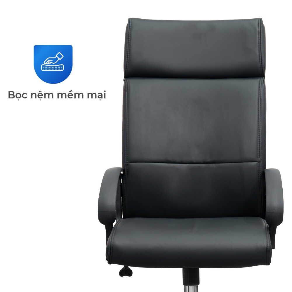 Ghế văn phòng cao cấp Felix Qui Phúc, chân xoay 360 độ, linh hoạt, chắc chắn, tựa lưng êm ái | BigBuy360 - bigbuy360.vn