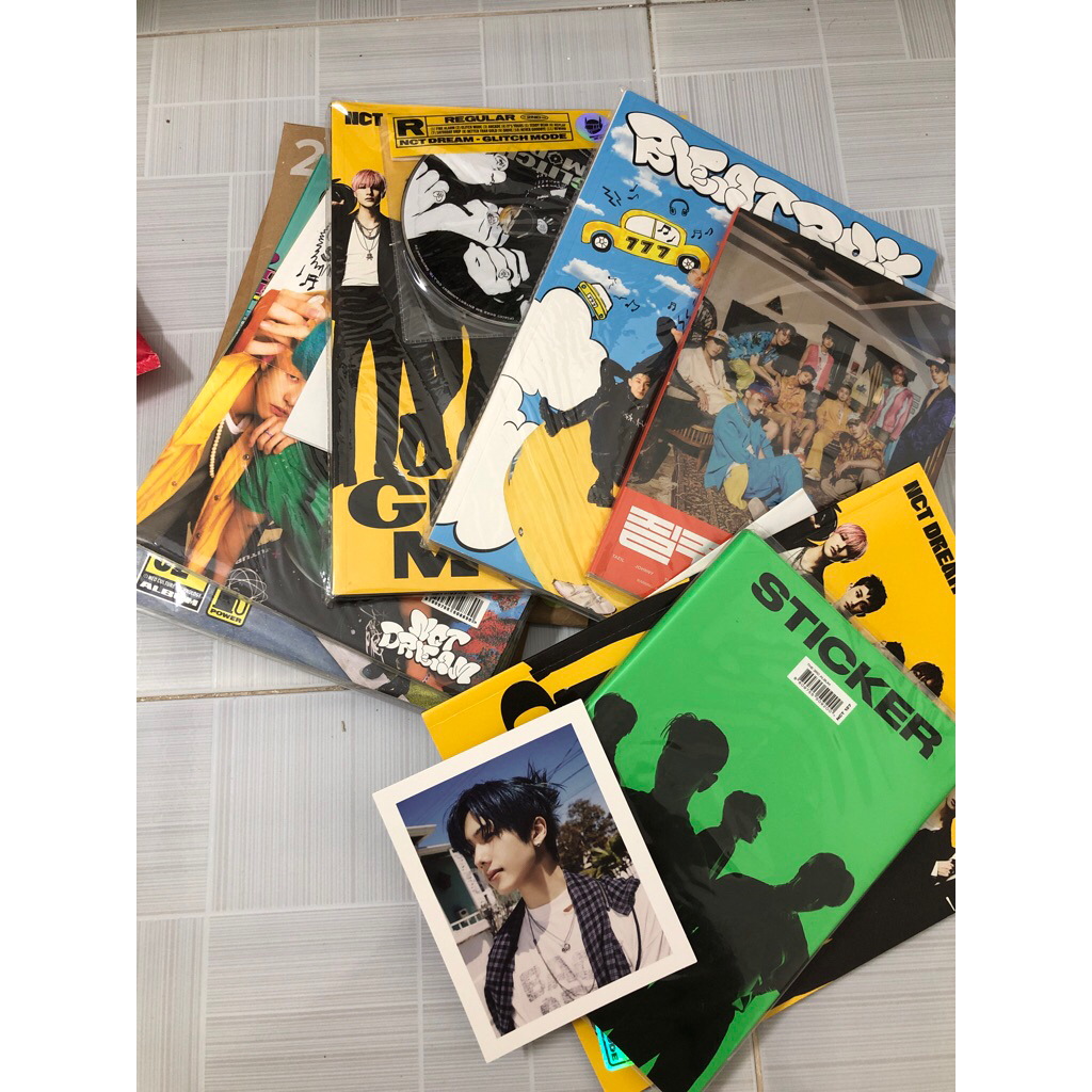 NCT GOODS, album rỗng, photocard NCT 127, DREAM, WayV