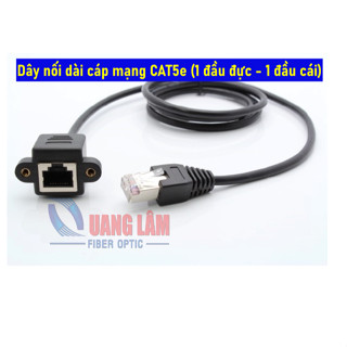  Dây mạng nối dài đầu RJ45 đực sang cái 30cm 50cm 1M 