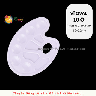 [ Sugi art shop ] Vĩ Pha Màu Giá rẻ , Vĩ pha màu nhỏ , vĩ nhựa , khây pha màu nhỏ