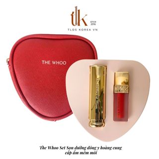 Set Son Dưỡng Whoo /Tách set Son Full Đông Y Hoàng Cung Cấp Ẩm Giảm Thâm Nứt Môi Whoo Glow Lip Balm