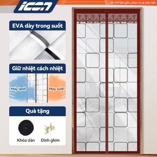  Rèm Cửa Sổ Nam Châm ICON - Ngăn Lạnh Chống Muỗi Ngăn Mùi Bếp - Nhựa EVA Dán Tường 