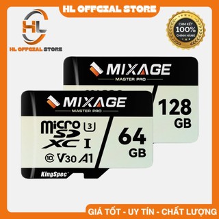 Thẻ nhớ Micro SD Kingspec Mixage 64GB/ 128GB -  Hàng phân phối chính hãng