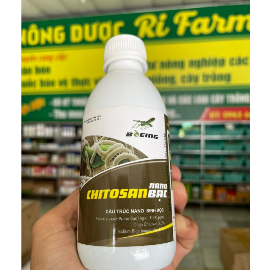 ỨC CHẾ NĂM KHUẨN CHITOSAN - NANO BẠC