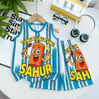 (11-42kg) Bộ sát nách bé trai thun lạnh 3D , vải thun lạnh nên mềm mịn mát nhẹ, co giãn 4 chiềU, Họa tiết dễ thương