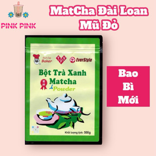BỘT MATCHA ĐÀI LOAN MŨ ĐỎ GÓI 100G - 500G