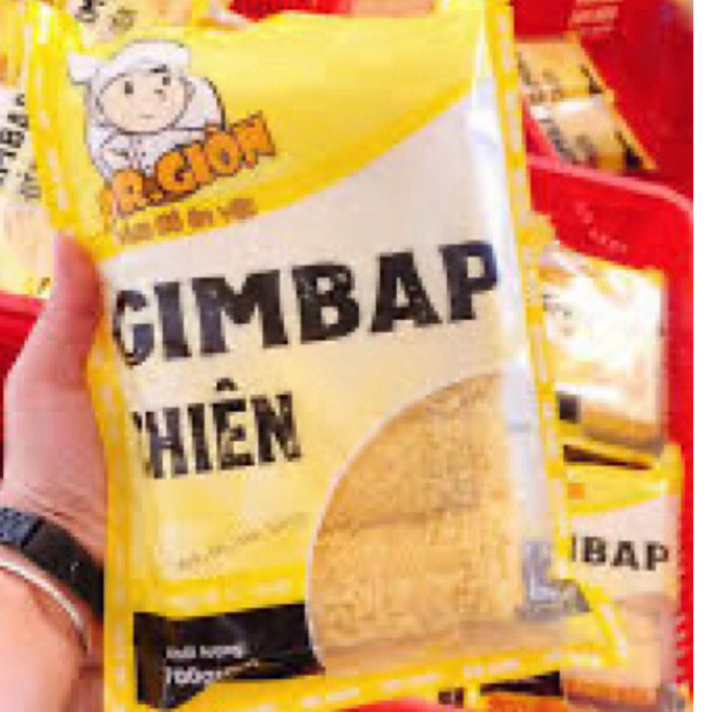 GIMBAP CHIÊN DR GIÒN ~ 700G/5CUỘN LỚN