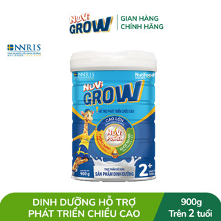  Sữa Bột Nuvi Grow phát triển chiều cao Trên 2 tuổi Lon 900g 