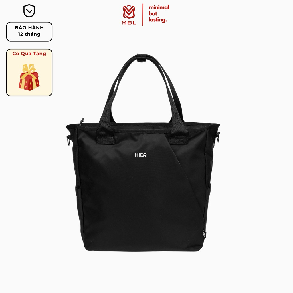 Túi tote Modernist - Hier Brand, Túi đeo laptop chống sốc 13inch 14inch vải pilot kháng nước tố