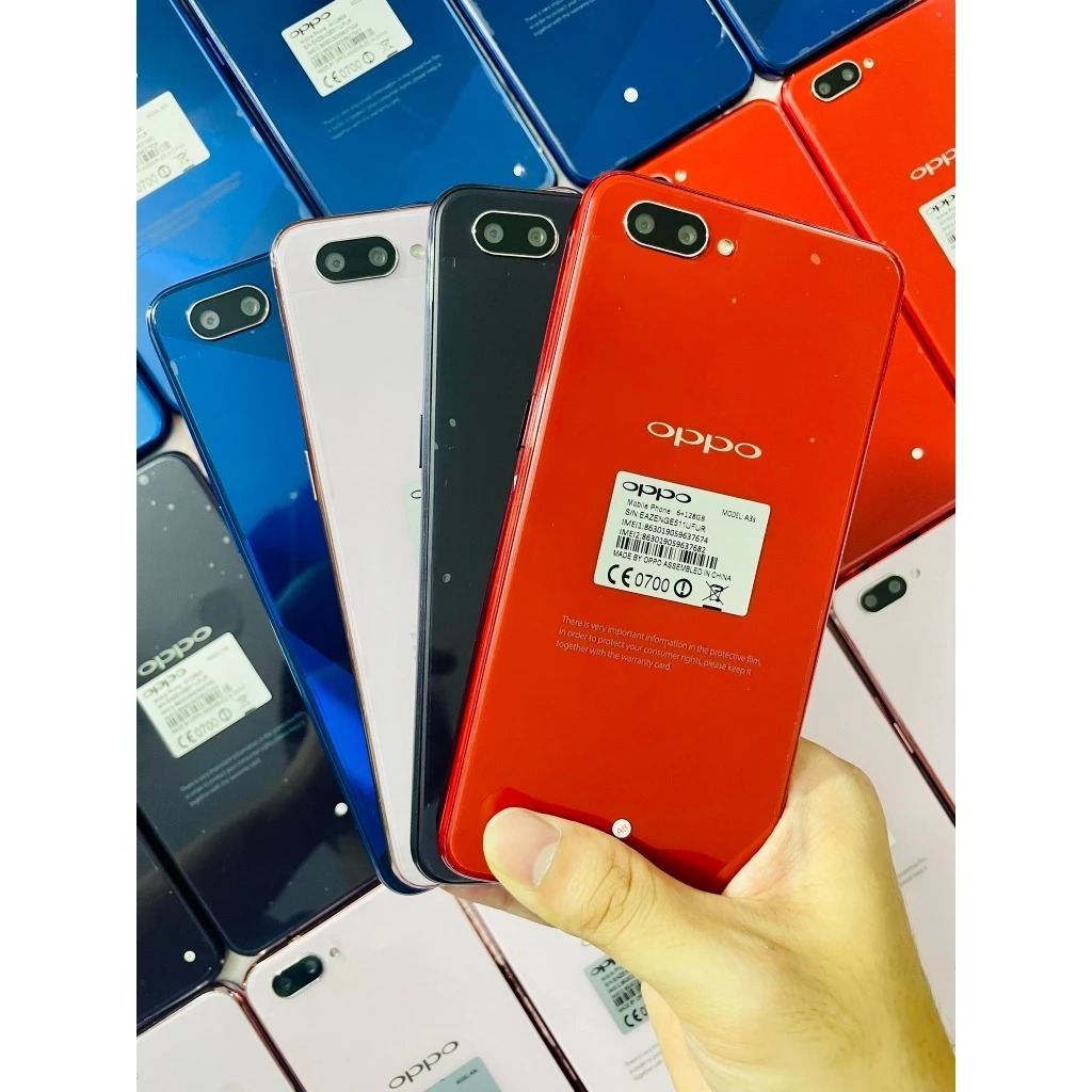 Điện thoại Oppo A3s 6GB/128GB nguyên zin đẹp keng kèm phụ kiện BH 06 tháng