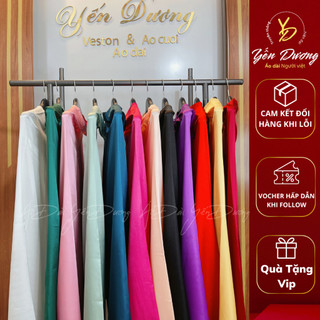 Quần Áo Dài chất Lụa Mỹ mịn mướt không nhăn xù mặc kèm Áo Dài Truyền Thống A18
