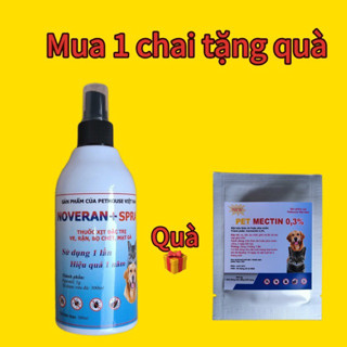 Chai Xịt Ve-Rận-Bọ Chét Và Nấm Ghẻ Chó Mèo, Môi Trường Hiệu Quả 300ml
