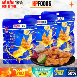 Combo 10 cái chân gà rút xương Anna Lala-đồ ăn vặt chân gà rút xương các loại Anna lala Tapfood Tê cay Alishan Bà Tuyết