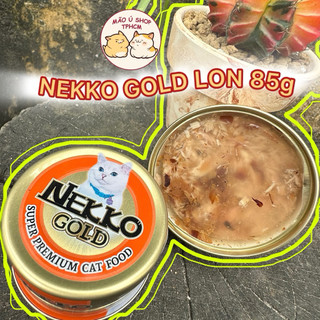  PATE NEKKO GOLD LON 85G - PATE CAO CẤP CHO MÈO 